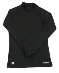 Černé funční sportovní triko Decathlon