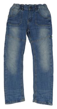 Modré taperred rifle H&M