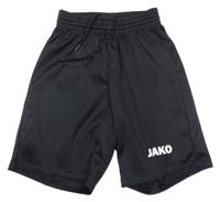 Čierne športové kraťasy s logom Jako