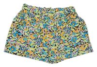 Farebné kvetované ľahké kraťasy Primark