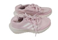 Světlerůžové koženkovo/textilní boty Adidas vel. 31
