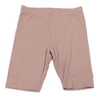 Svetloružové elastické kraťasy H&M