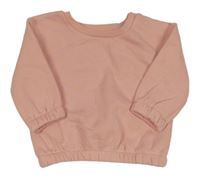 Svetloružová oversize mikina Primark