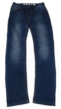 Modré teplákové rifle