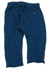 Petrolejové tepláky s vreckom sinsay