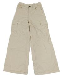 Smetanové cargo wide leg rifle Y.F.K.