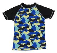 Army-černé UV tričko