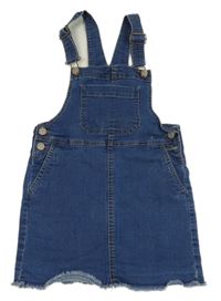 Modré rifľové šaty C&A