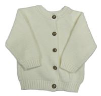 Smotanový vlnený prepínaci sveter