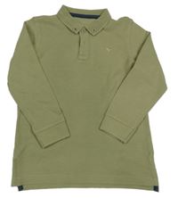 Pískové polo triko s výšivkou George