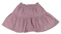 Lila menšestrová sukňa H&M