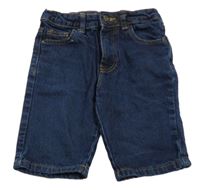 Tmavomodré riflové kraťasy Primark