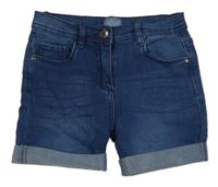 Tmavomodré riflové kraťasy Alive