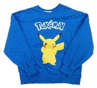 Modrá mikina s Pikachu Sinsay