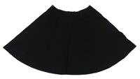 Čierna bavlnená sukňa H&M