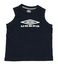 Tmavomodré tielko s logom Umbro
