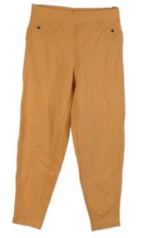 Dámske oranžové capri tregíny Buffalo