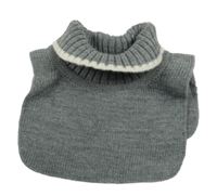 Šedá pletená vsadka s rolákem H&M