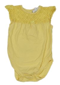 Žluté body s madeirou 