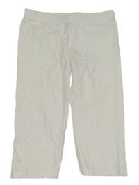 Biele capri legíny Yigga