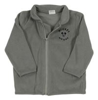 Sivá fleecová prepínaci mikina s Mickeym Disney