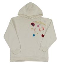 Smotanová mikina s jednorožcom a kapucňou H&M