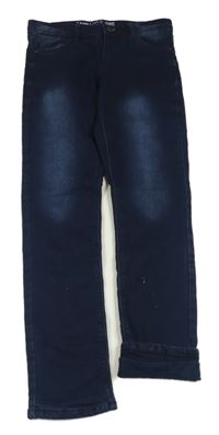 Tmavomodré teplákové podšité rifle POCOPIANO