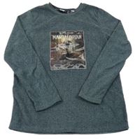 Tmavošedé fleecové pyžamové triko - Star wars