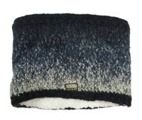 Černo-tmavomodro-šedý melírovaný pletený zateplený nákrčník RIVER ISLAND