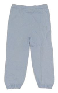 Svetlomodré pletené tepláky