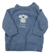 Modrý svetr s koalou F&F