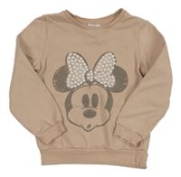 Pudrová mikina s Minnie George
