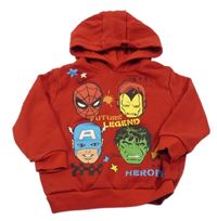 Červená mikina s kapucí - Avengers George