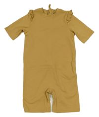Béžový strukturovaný UV overal H&M