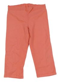 Korálové elastické capri nohavice C&A