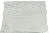 Biela sanetovo/bavlněná deka s Púem Disney