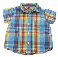 Farebná kockovaná košeľa zn. H&M