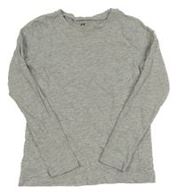 Sivé melírované tričko H&M