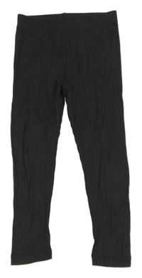 Sivé rebrované legíny George