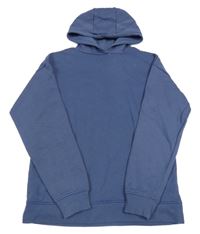 Modrošedá mikina s kapucňou Primark