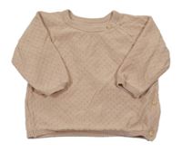 Smotanový vzorovaný sveter H&M