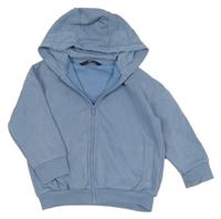 Modrá prepínaci oversize mikina s kapucňou Next