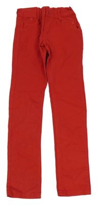 Červené skinny rifle C.U Papaya Jeans