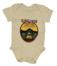 Smotanové body s potlačou a nápismi BABY BUGZ