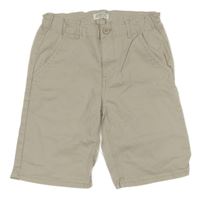 Světlebéžové plátěné chino kraťasy Lindex