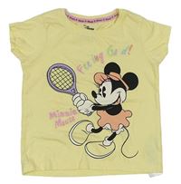 Žlté tričko s Minnie zn. Disney