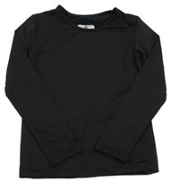 Čierne funkčné tričko