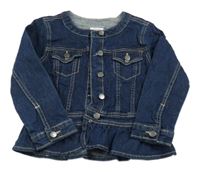 Tmavomodrá rifľová bunda J Jeans