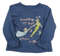 Tmavomodré triko s Petrem Panem George