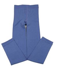 Modré thermo punčochové legíny